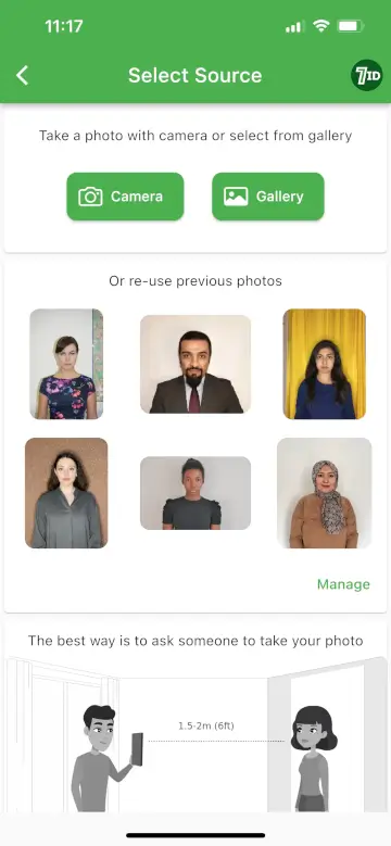 7ID Tətbiqi: Albania Visa Photo Maker